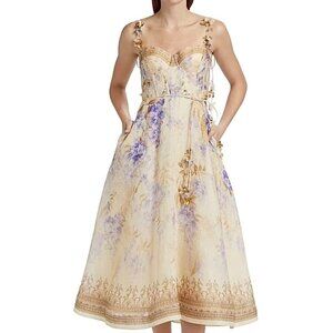 Zimmermann Picnic Floral Midi - Dress